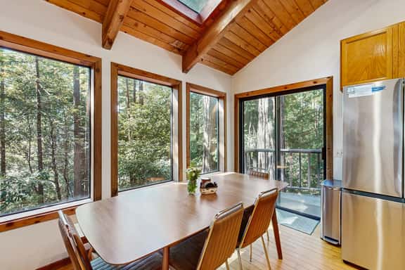 Sequoia Sunset - Forested home with fireplace & ev charger near Anchor Bay, dogs welcome - Image 1