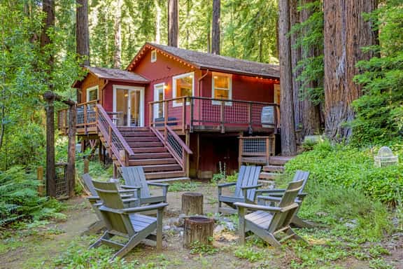 Caz Cabin 6 - Cazadero Idyllic Creekside Getaway- Cozy, Cute & Updated - Image 1