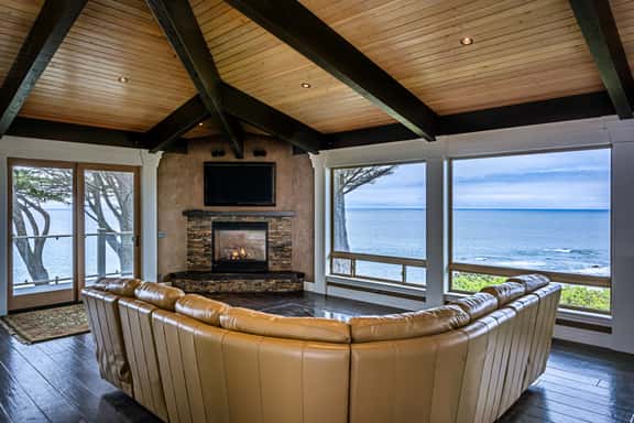 Oceanfront Dream Hideaway - Luxury blufftop home with hot tub, wraparound deck, gourmet kitchen & ocean view - Image 1