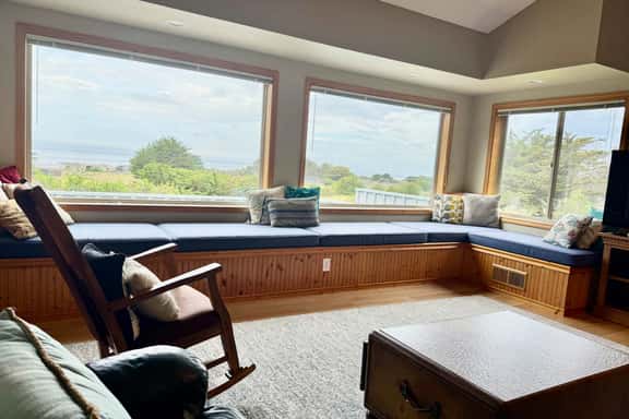 Eternal Equinox - Ocean view home with fireplace, deck, private hot tub & grill - Image 1