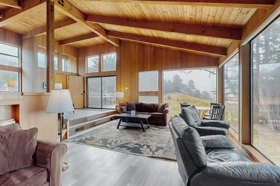 Stoney House - Blufftop home with private hot tub & ocean views, dogs welcome - Image 1