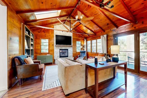 Cozy Riverview Cabin - Forestville Riverfront Cabin with Hot Tub - Image 1