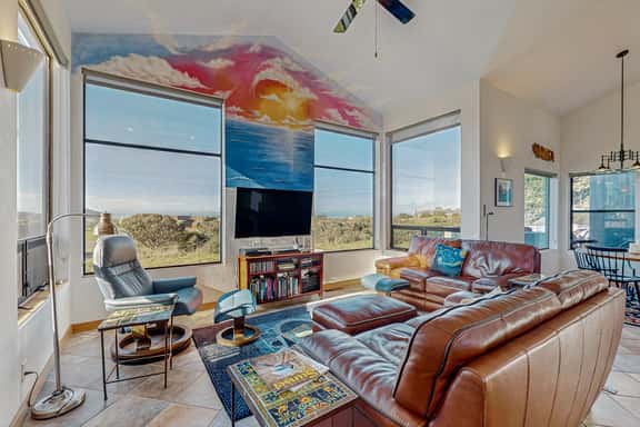 Sea Forever - Ocean-view Sea Ranch home with hot tub near Walk On Beach - Image 1