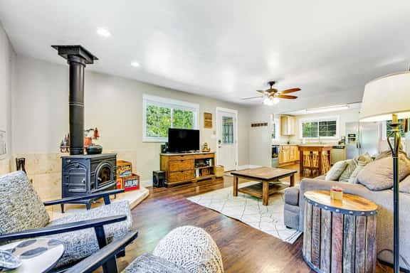 Orchard Near the River Escape - Forestville Dog-Friendly Wine Country Cottage with Deck - Image 1