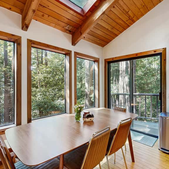 Sequoia Sunset - Forested home with fireplace & ev charger near Anchor Bay, dogs welcome - Image 1