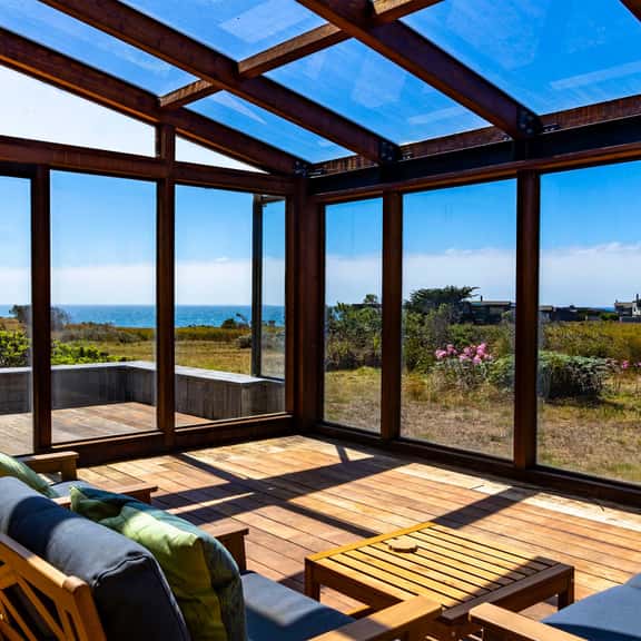 Elizabeth Dane - Ocean-view blufftop home with courtyard on the meadow, dogs welcome - Image 1