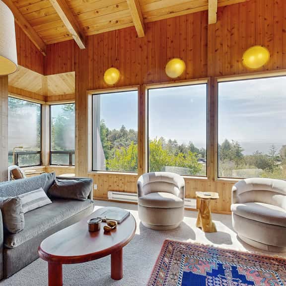 Timber & Tide - Ocean-view Sea Ranch home with private hot tub & courtyard - Image 1