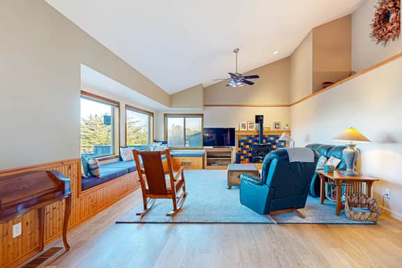 Eternal Equinox - Ocean view home with fireplace, deck, private hot tub & grill - Image 2