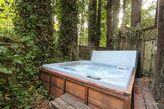 Clearheart Grove - Guerneville Dog-Friendly Redwood Cabin with Hot Tub & Fireplace - Image 3